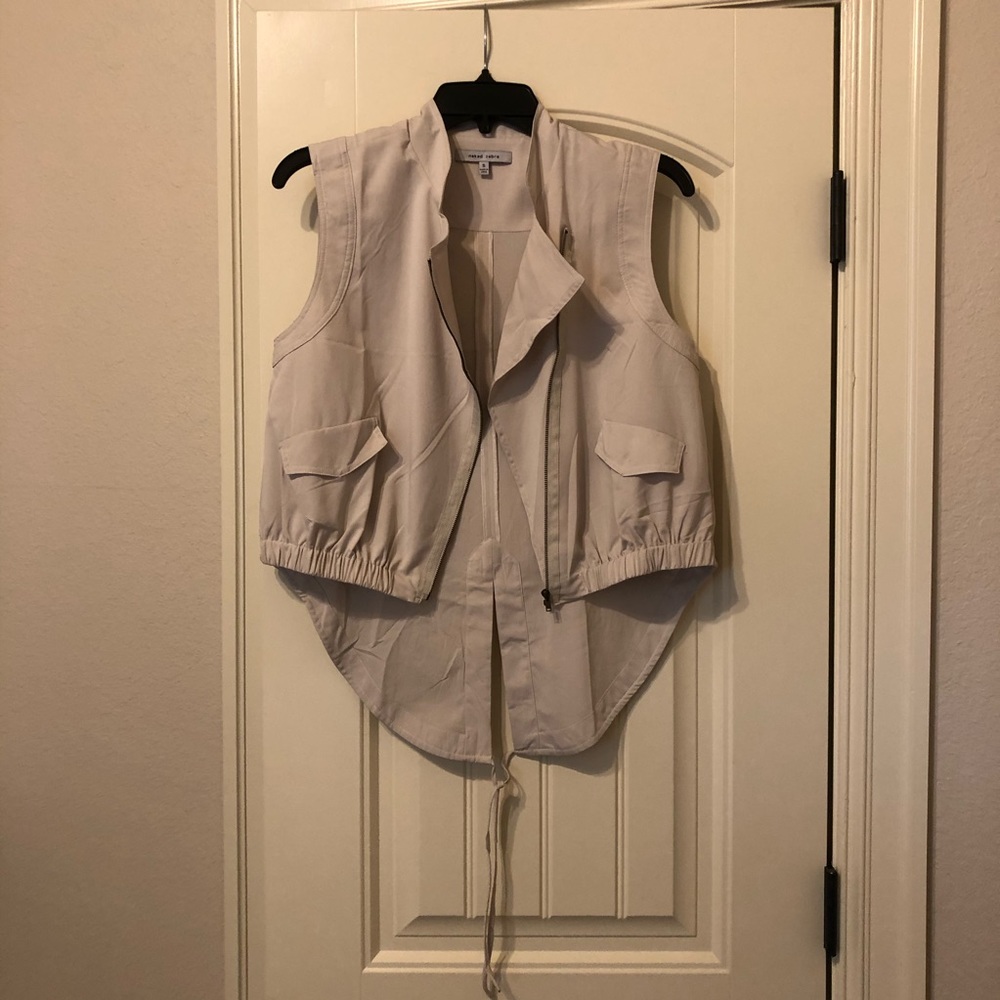 Cream Dressy Vest